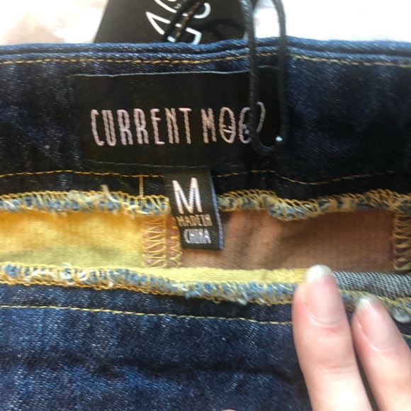 NWT Current Mood The Peace Train Mini Skirt - Picture 2 of 5